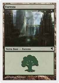 Forest (Italian) - "Foresta" (K23), Magic Encyclopedia 2005 (Salvat/Hachette)