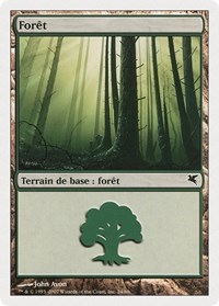 Forest (French) - "Foret" (B24), Magic Encyclopedia 2005 (Salvat/Hachette)