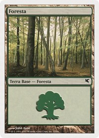Forest (Italian) - "Foresta" (B33), Magic Encyclopedia 2005 (Salvat/Hachette)