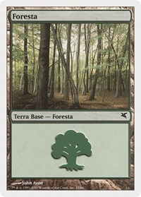 Forest (Italian) - "Foresta" (J33), Magic Encyclopedia 2005 (Salvat/Hachette)