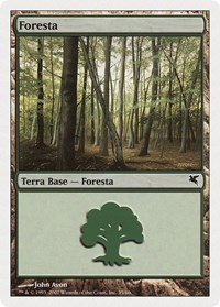 Forest (Italian) - "Foresta" (I35), Magic Encyclopedia 2005 (Salvat/Hachette)