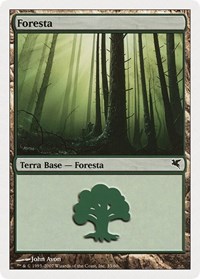 Forest (Italian) - "Foresta" (K33), Magic Encyclopedia 2005 (Salvat/Hachette)