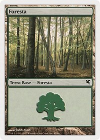 Forest (Italian) - "Foresta" (B45), Magic Encyclopedia 2005 (Salvat/Hachette)