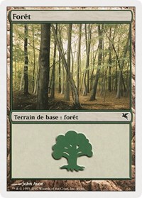 Forest (French) - "Foret" (B45), Magic Encyclopedia 2005 (Salvat/Hachette)