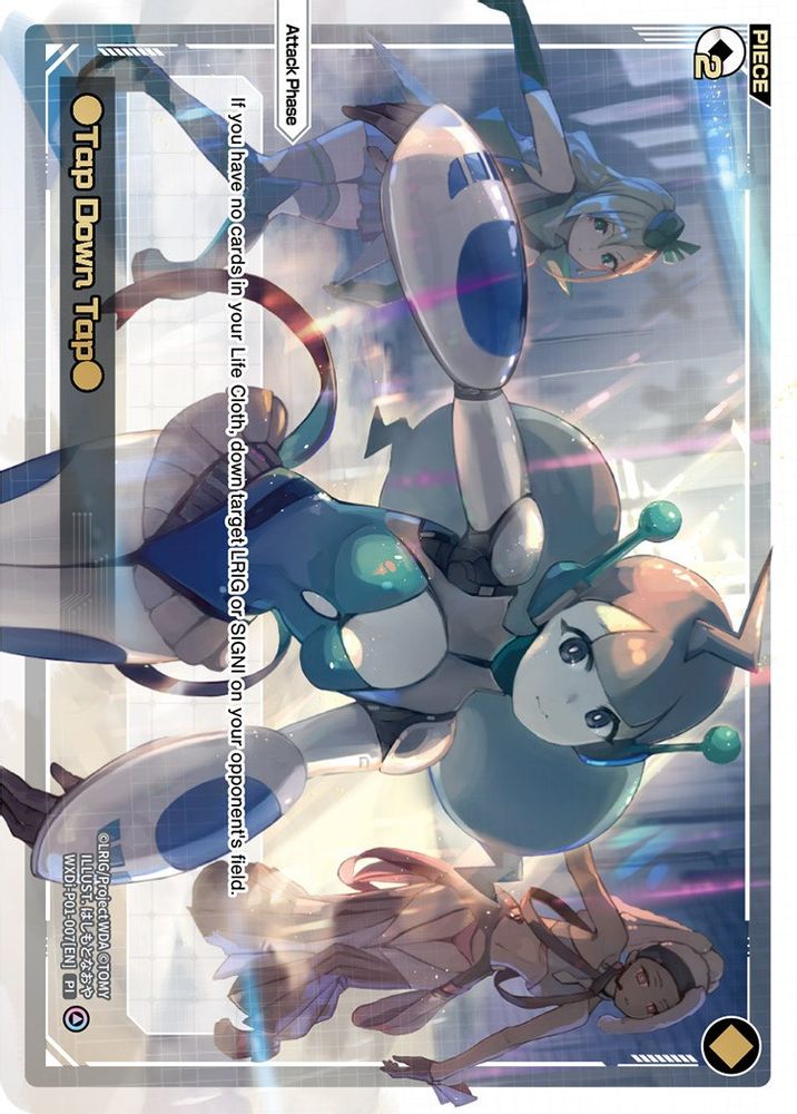Tap Down Tap, Foil, front
