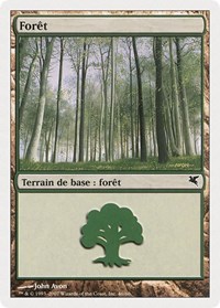 Forest (French) - "Foret" (B46), Magic Encyclopedia 2005 (Salvat/Hachette)