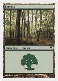 Forest (Italian) - "Foresta" (I48), Magic Encyclopedia 2005 (Salvat/Hachette)