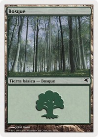 Forest (Spanish) - "Bosque" (J56), Magic Encyclopedia 2005 (Salvat/Hachette)