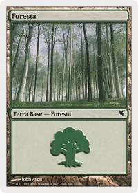 Forest (Italian) - "Foresta" (B57), Magic Encyclopedia 2005 (Salvat/Hachette)