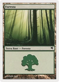 Forest (Italian) - "Foresta" (B59), Magic Encyclopedia 2005 (Salvat/Hachette)