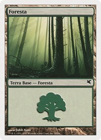Forest (Italian) - "Foresta" (D59), Magic Encyclopedia 2005 (Salvat/Hachette)