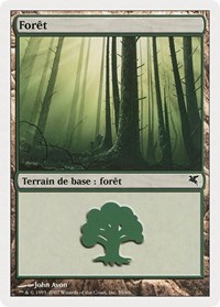 Forest (French) - "Foret" (D59), Magic Encyclopedia 2005 (Salvat/Hachette)