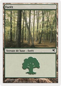 Forest (French) - "Foret" (D60), Magic Encyclopedia 2005 (Salvat/Hachette)
