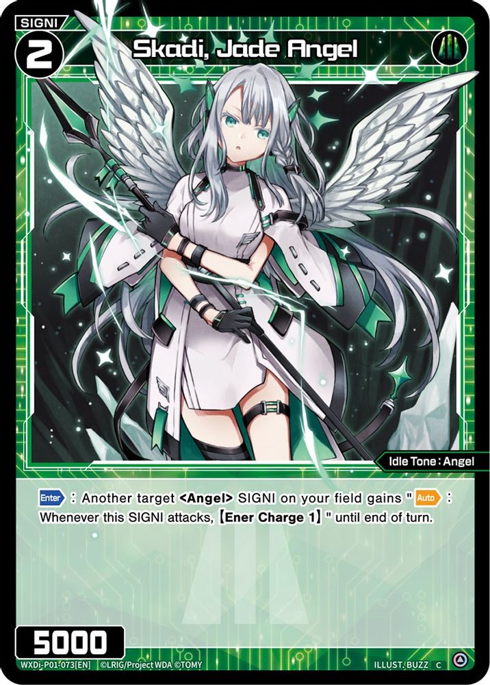 Skadi, Jade Angel, Standard, front