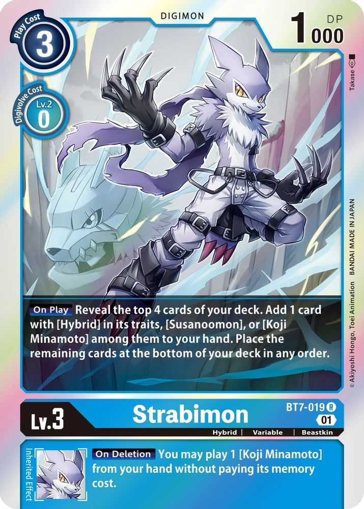 Strabimon, Foil, front