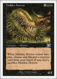 Hidden Horror, Classic Sixth Edition