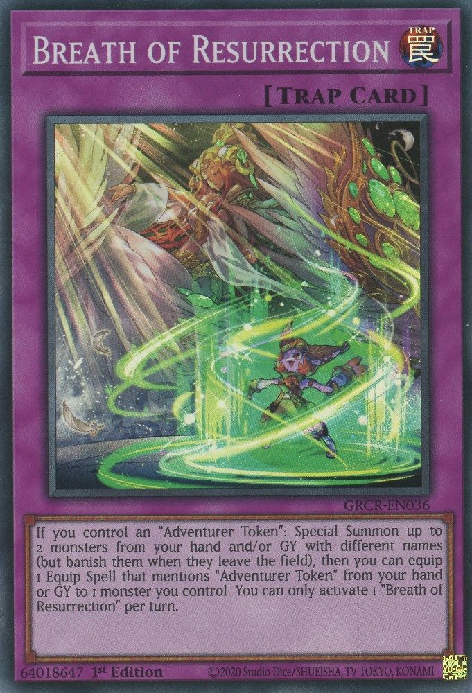 Breath of Resurrection, 1st-edition, front