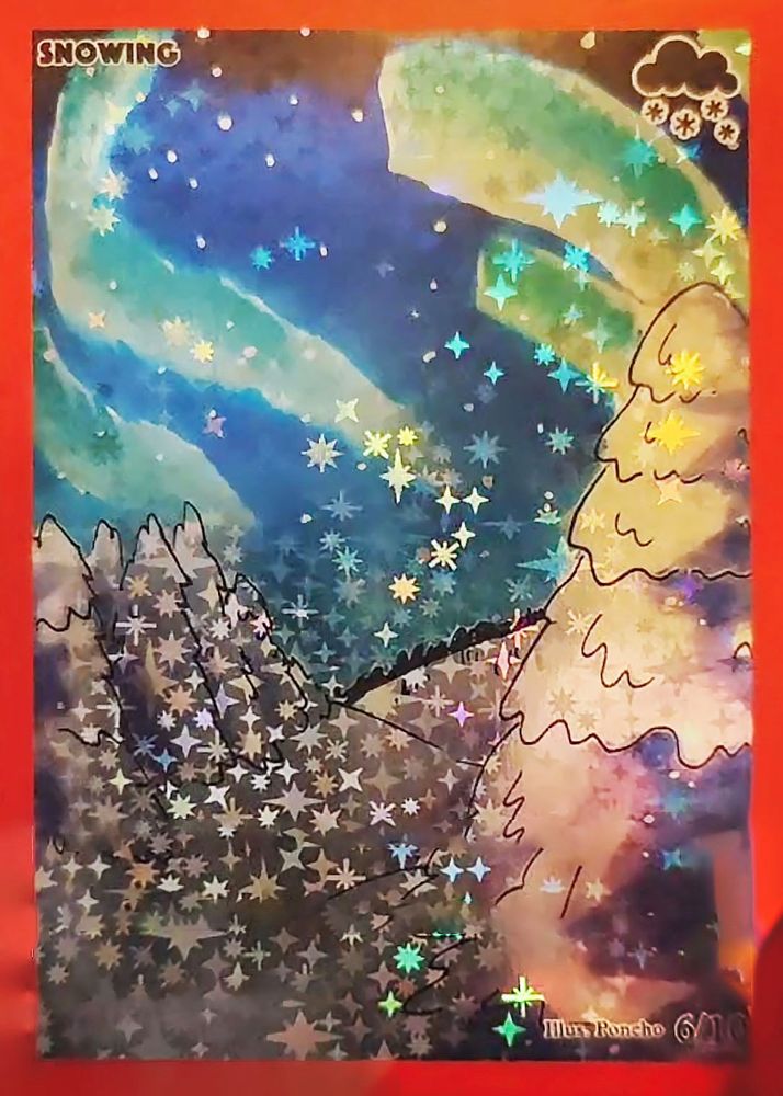 Snowing, Holo, front