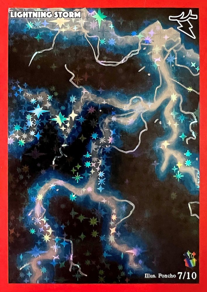 Lightning Storm, Holo, front