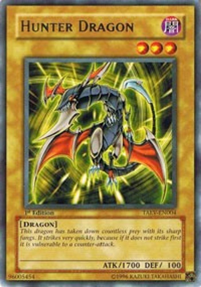 Hunter Dragon, 1st-edition, front