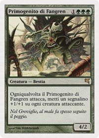 Fangren Firstborn (Italian) - "Primogenito di Fangren", Magic Encyclopedia 2005 (Salvat/Hachette)