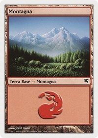 Mountain (Italian) - "Montagna" (I9), Magic Encyclopedia 2005 (Salvat/Hachette)