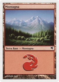 Mountain (Italian) - "Montagna" (I20), Magic Encyclopedia 2005 (Salvat/Hachette)
