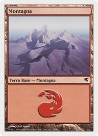 Mountain (Italian) - "Montagna" (I21), Magic Encyclopedia 2005 (Salvat/Hachette)