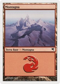 Mountain (Italian) - "Montagna" (C35), Magic Encyclopedia 2005 (Salvat/Hachette)
