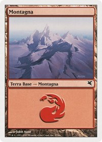 Mountain (Italian) - "Montagna" (D57), Magic Encyclopedia 2005 (Salvat/Hachette)