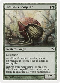 Thallid Shell-Dweller (French) - "Thallide encoquille" (J7), Magic Encyclopedia 2005 (Salvat/Hachette)