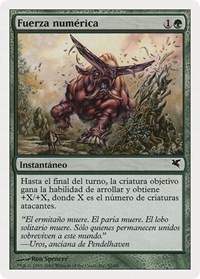 Strength in Numbers (Spanish) - "Fuerza numérica" (J52), Magic Encyclopedia 2005 (Salvat/Hachette)