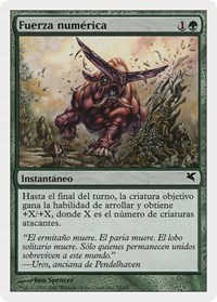 Strength in Numbers (Spanish) - "Fuerza numérica" (J53), Magic Encyclopedia 2005 (Salvat/Hachette)