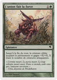 Strength in Numbers (French) - "L'union fait la force" (J53), Magic Encyclopedia 2005 (Salvat/Hachette)