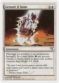 Seed Spark (Italian) - "Gettare il Seme", Magic Encyclopedia 2005 (Salvat/Hachette)