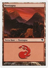 Mountain (Italian) - "Montagna" (K60), Magic Encyclopedia 2005 (Salvat/Hachette)