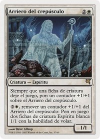 Twilight Drover (Spanish) - "Arriero del crepusculo", Magic Encyclopedia 2005 (Salvat/Hachette)