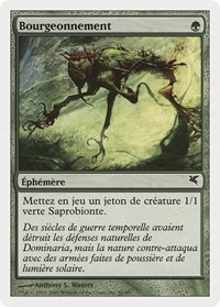 Sprout (French) - "Bourgeonnement" (J41), Magic Encyclopedia 2005 (Salvat/Hachette)