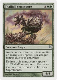 Sporesower Thallid (French) - "Thallide semespore", Magic Encyclopedia 2005 (Salvat/Hachette)