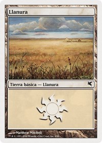 Plains (Spanish) - "Llanura" (G9), Magic Encyclopedia 2005 (Salvat/Hachette)