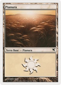 Plains (Spanish) - "Llanura" (C10), Magic Encyclopedia 2005 (Salvat/Hachette)