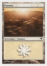 Plains (Spanish) - "Llanura" (G10), Magic Encyclopedia 2005 (Salvat/Hachette)