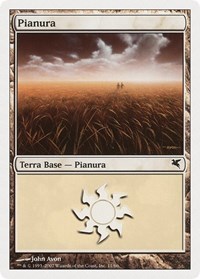 Plains (Spanish) - "Llanura" (J11), Magic Encyclopedia 2005 (Salvat/Hachette)
