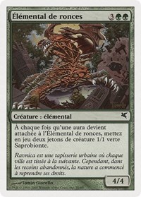 Bramble Elemental (French) - "Elemental de ronces", Magic Encyclopedia 2005 (Salvat/Hachette)
