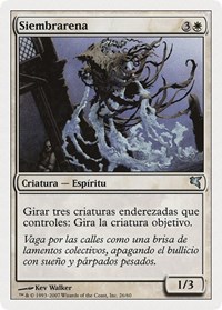 Sandsower (Spanish) - "Siembrarena" (J26), Magic Encyclopedia 2005 (Salvat/Hachette)
