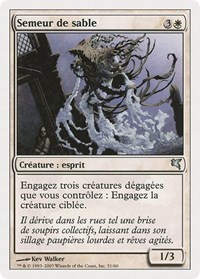Sandsower (French) - "Semeur de sable" (C51), Magic Encyclopedia 2005 (Salvat/Hachette)