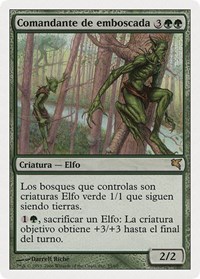 Ambush Commander (Spanish) - "Comandante de Emboscada", Magic Encyclopedia 2005 (Salvat/Hachette)