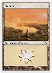 Plains (Italian) - "Pianura" (L22), Magic Encyclopedia 2005 (Salvat/Hachette)