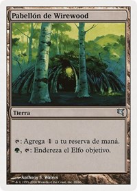 Wirewood Lodge (Spanish) - "Pabellon de Wirewood", Magic Encyclopedia 2005 (Salvat/Hachette)