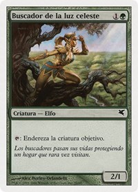 Seeker of Skybreak (Spanish) - "Buscador de la luz celeste" (B29), Magic Encyclopedia 2005 (Salvat/Hachette)